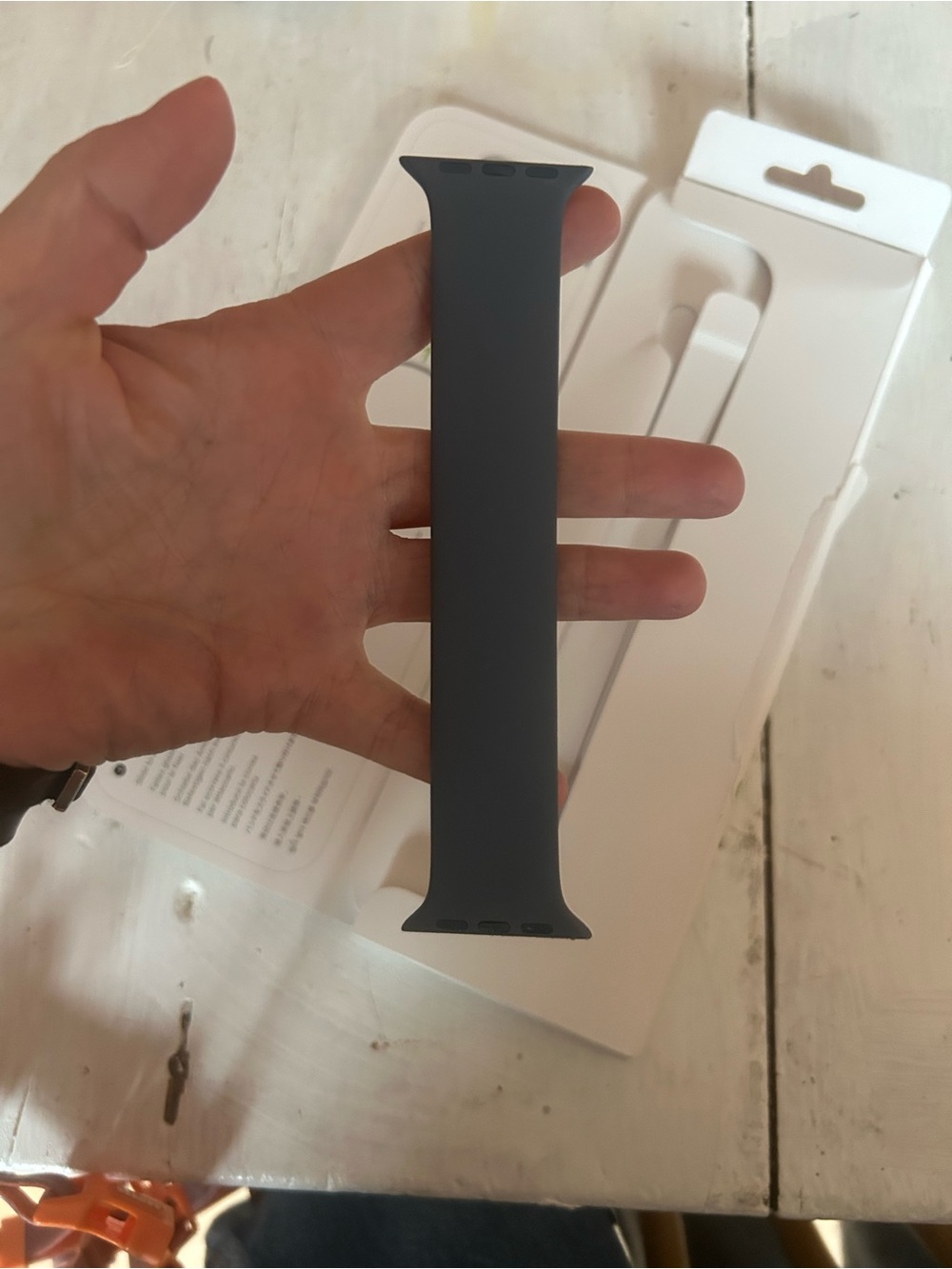 Apple Anchor Blue Solo Loop Apple Watch Band - Size 3